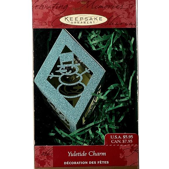 Yuletide Charm Laser Gallery 1999 Hallmark Keepsake Ornament QLZ4269 - Picture 1 of 11